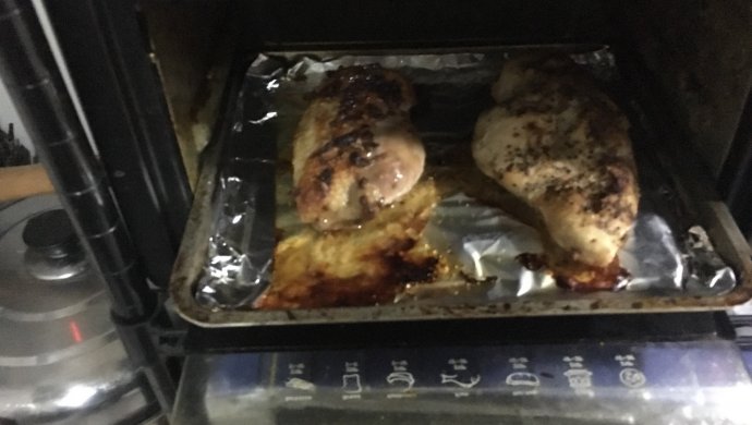黑胡椒烤鸡胸/鸭胸（快手健身健康餐）