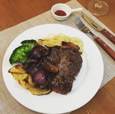 黑椒牛排