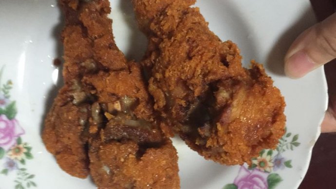油炸大鸡腿