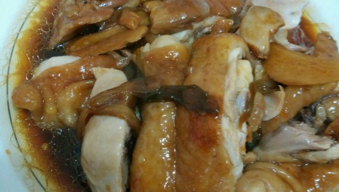 就酱油大鸡腿