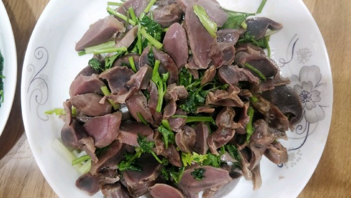 凉拌鸭胗