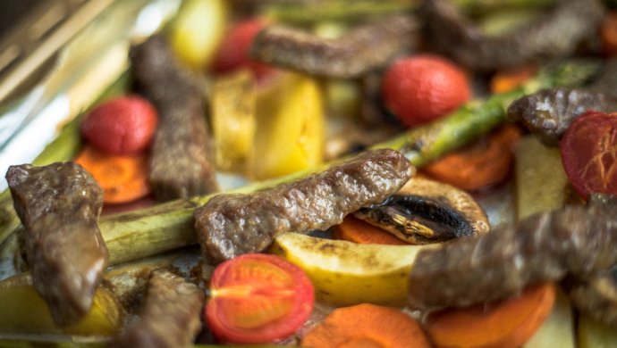 杂锦牛肉