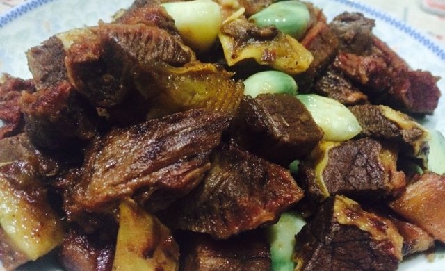 腊八蒜驴肉