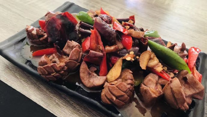爆炒腰花