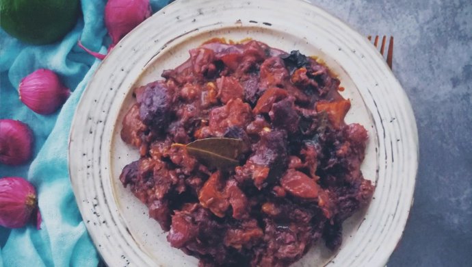高压锅版红烧牛肉（筋头巴脑）