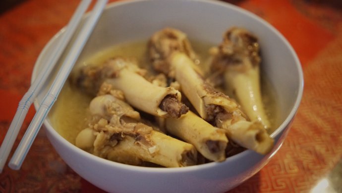 清炖羊棒骨(羊骨子里的味道)