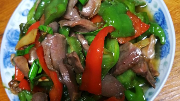 鸡胗炒辣椒
