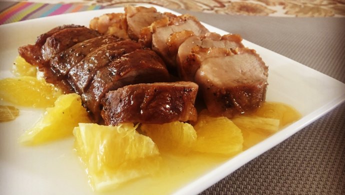 橙香鸭胸