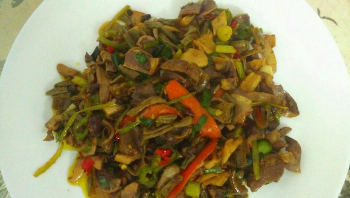 酸辣鸡杂