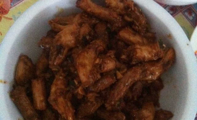下饭菜，炒鸡脖子