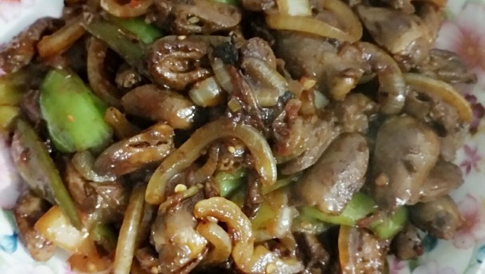 尖椒爆炒鸡心
