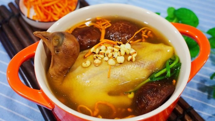 虫草花乳鸽汤――老板电器新品中式蒸箱S228食谱