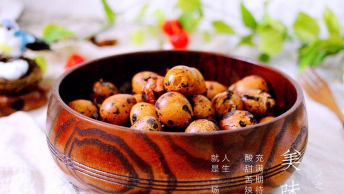 普洱茶卤鹌鹑蛋