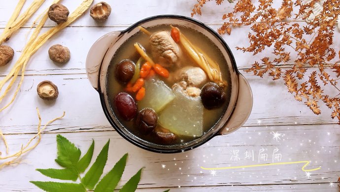 冬瓜鸭腿汤