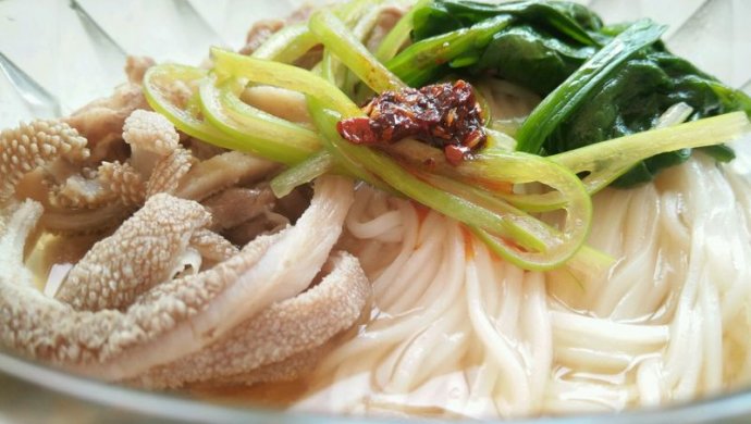 牛肚清汤挂面#快手早餐