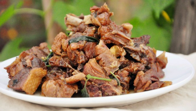 焖鸭肉
