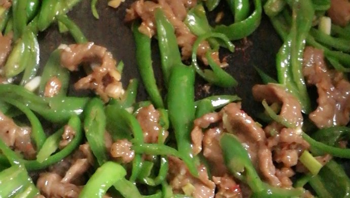 青椒炒牛肉