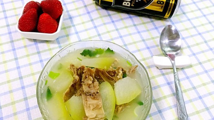 冬瓜鸭架汤