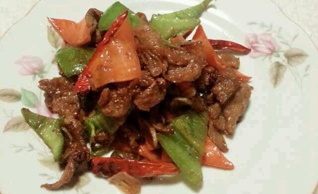 爆炒鹿肉