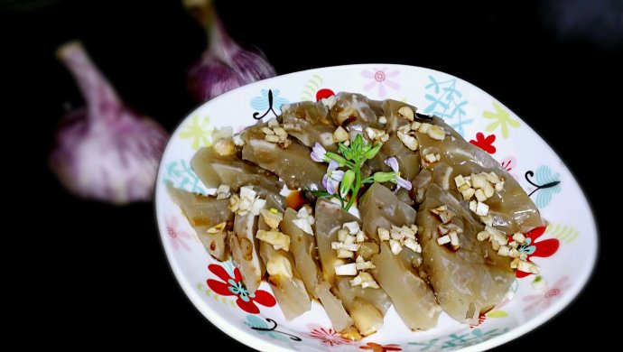 黄豆咸菜猪皮冻儿