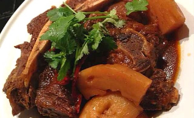 沙茶牛骨肉