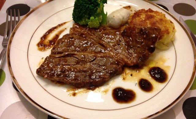 黑椒牛扒