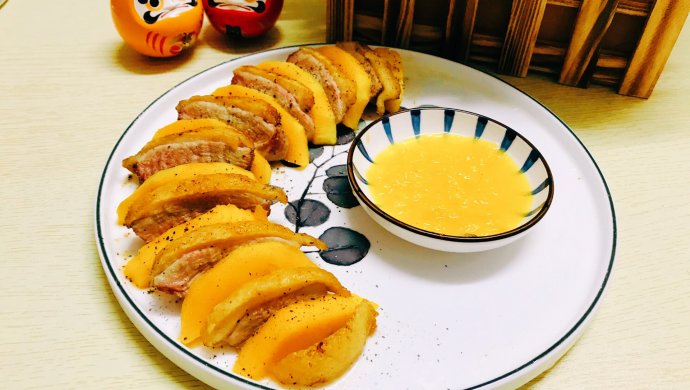 在家吃法餐―香烤芒果鸭胸（含切芒果方法）