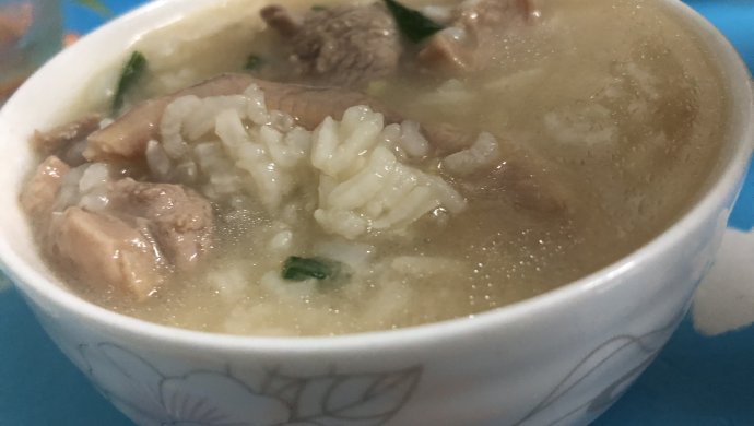 鸭肉粥