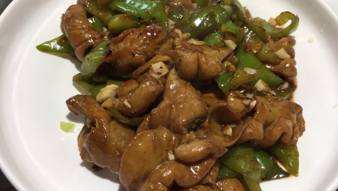 尖椒溜肥肠
