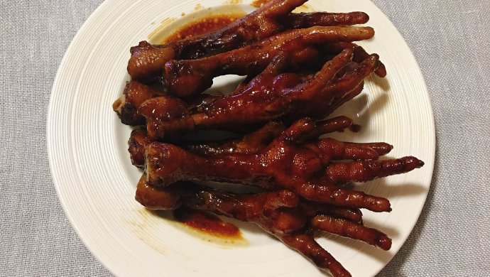 家常菜：卤鸡爪（鸡心）