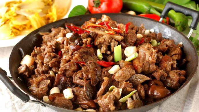 干锅狗肉