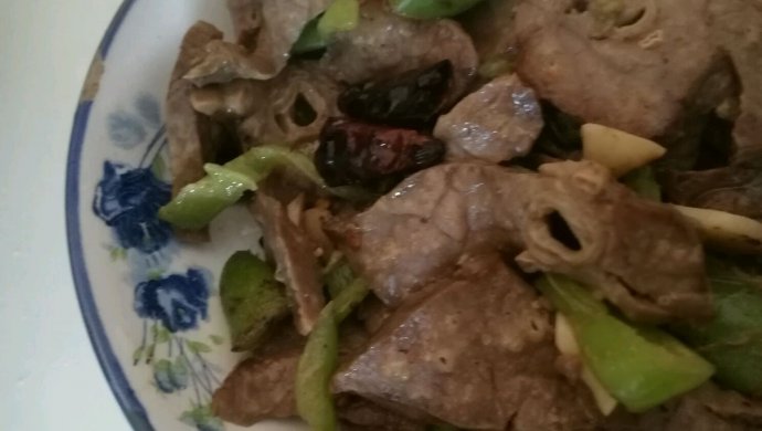 爆炒肺片