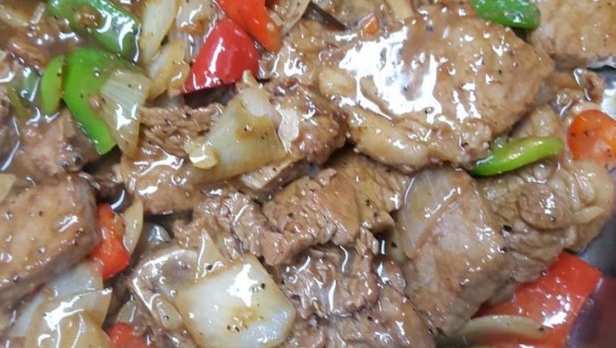黑椒牛仔骨