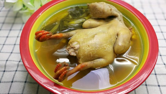 三七蒸鸽子