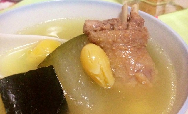 冬瓜白果老鸭汤