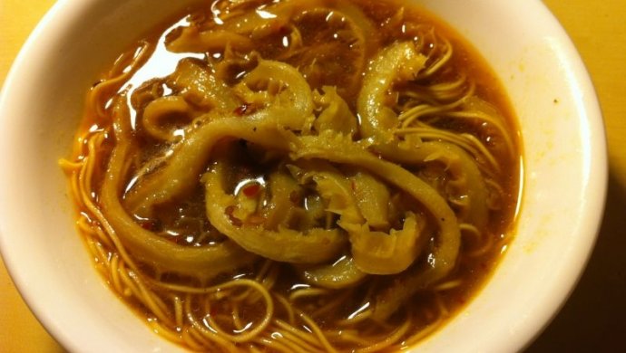 香辣牛肚面