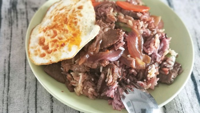 牛肉拌饭―有尊严的剩饭