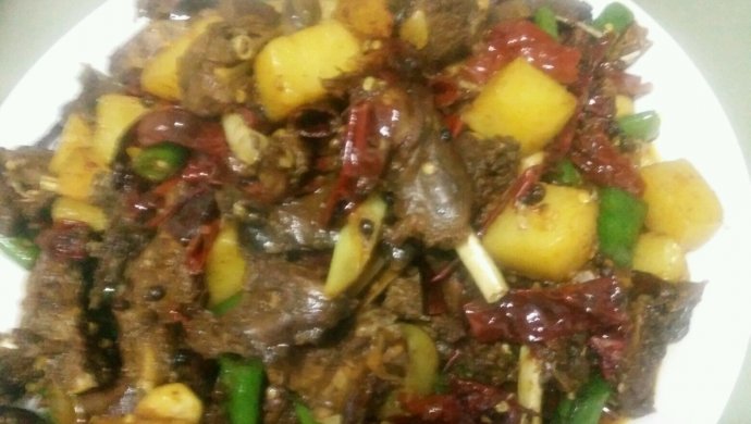 大盘兔肉