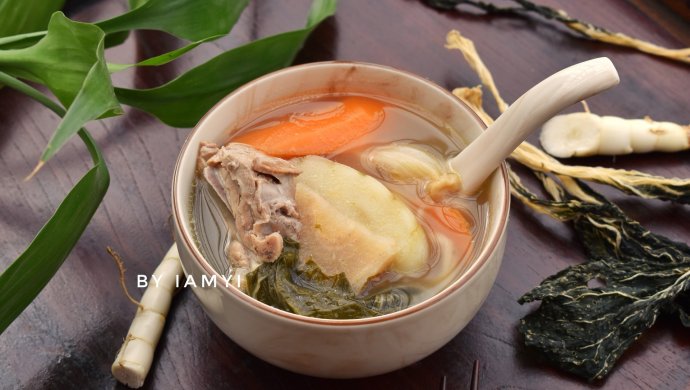 菜干猪骨汤