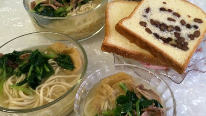 鹅肉面早餐