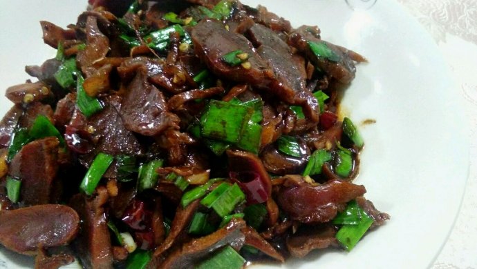 辣炒鸭肫