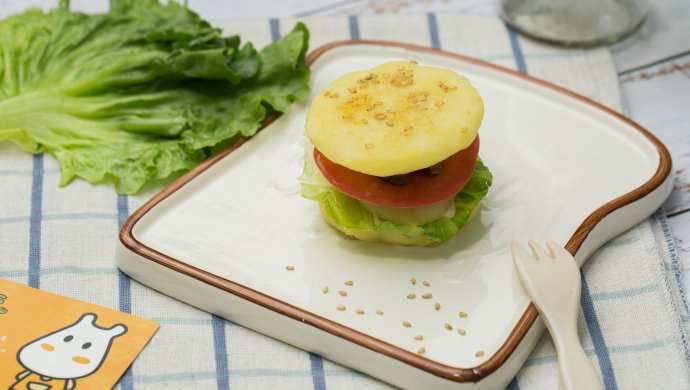 「土豆泥鹅肝汉堡」