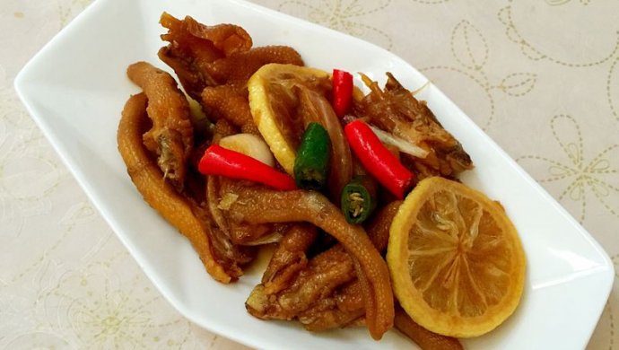 柠檬泡鸡爪鸭爪