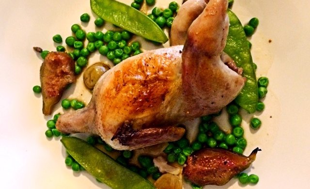 法式蜜汁烤鹌鹑