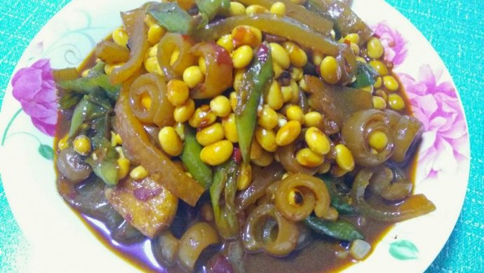 【猫咪之家】黄豆烧猪皮～辣儿爽