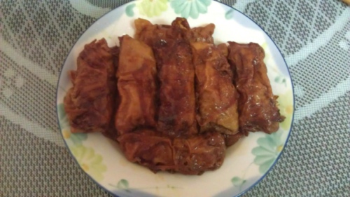 千张百叶豆皮包