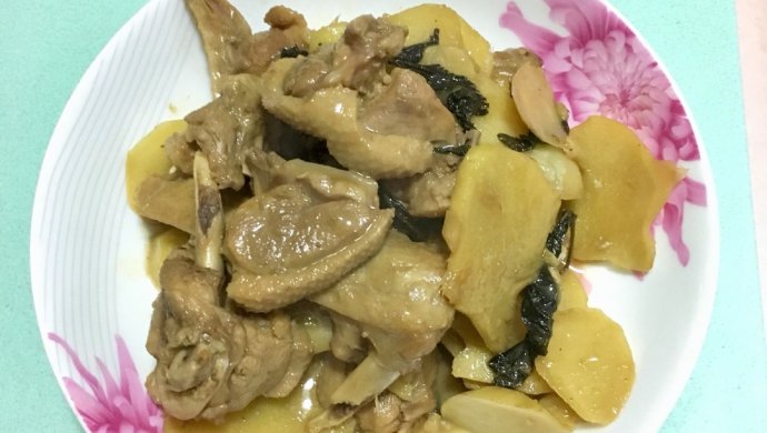 子姜紫苏焖鸭