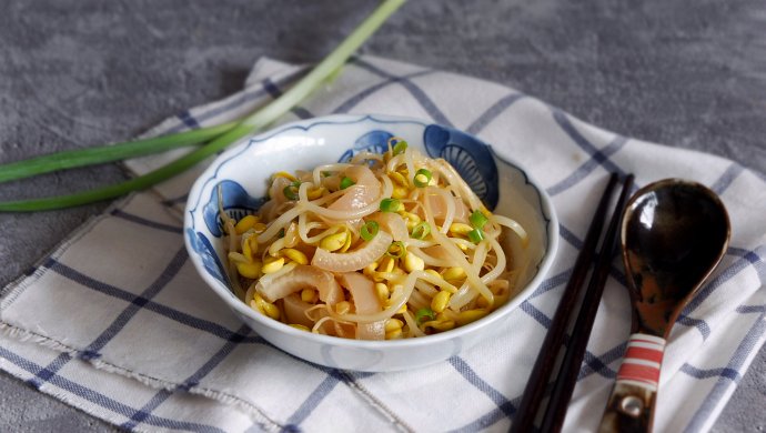 猪皮炖豆芽
