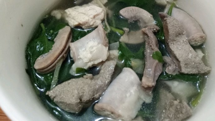 猪杂枸杞汤