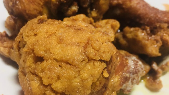 简单的香酥脆炸鸡腿